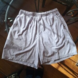 lululemon athletica Light Gray Athletic Shorts